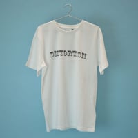 Image 1 of White Letterhead T-shirt