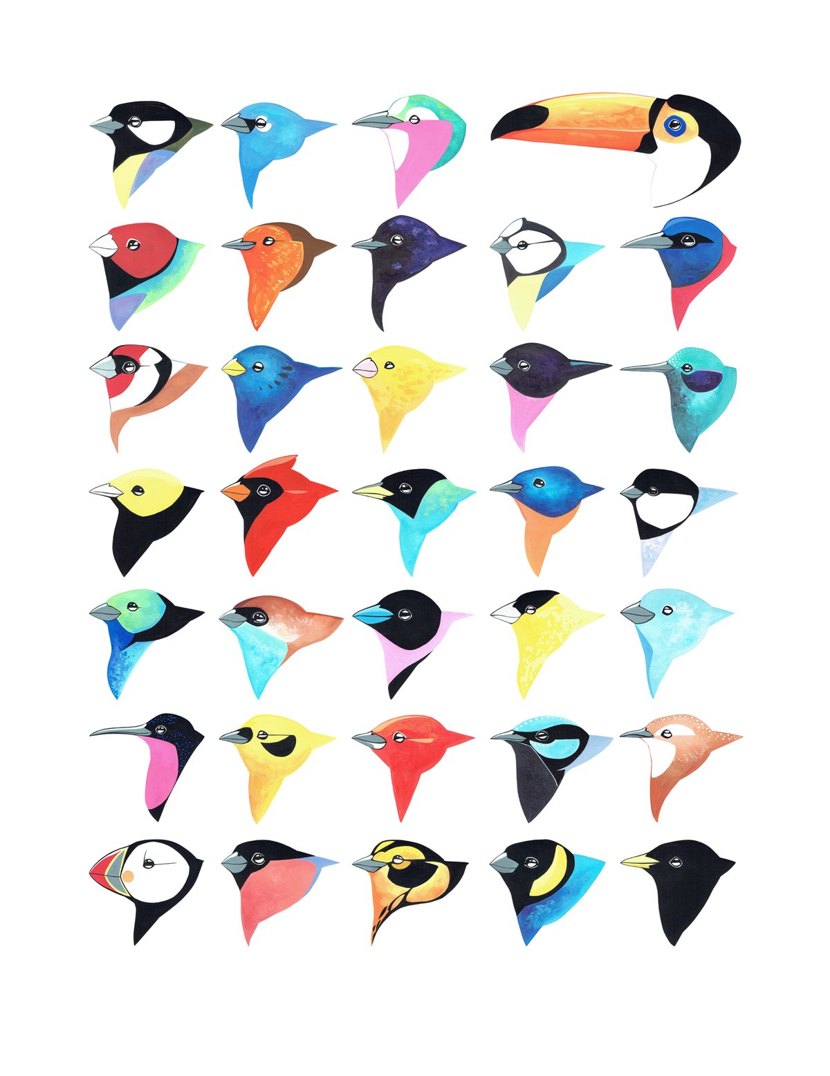 Image of Thirty-Five Birds