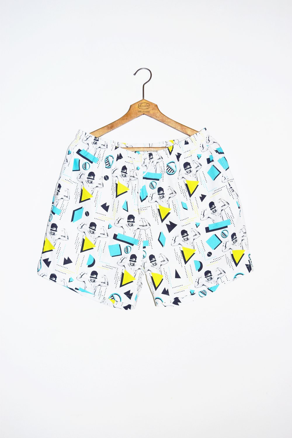 Image of HUSTLER WHITE UNIDENTIFIED Shorts