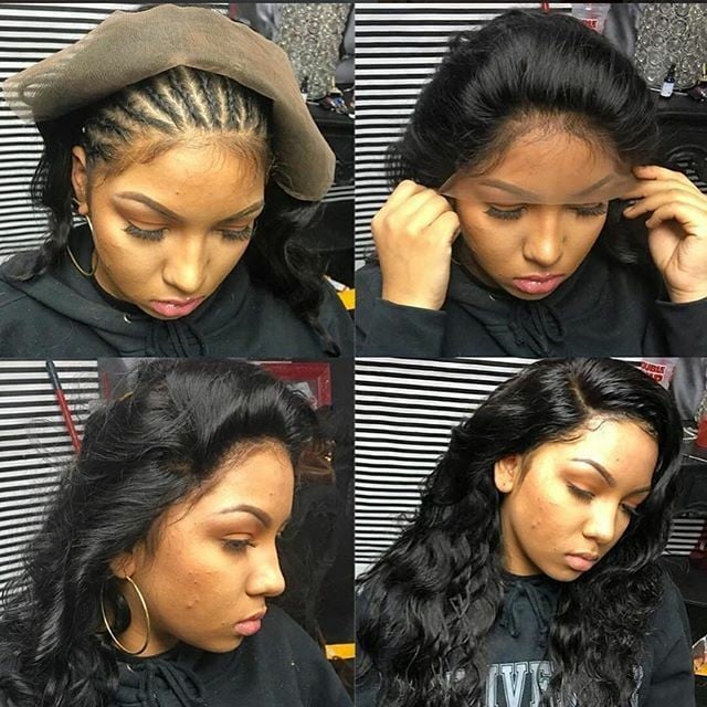 Image of Lace Frontal ( 13x4 Ear to Ear with baby hairs)