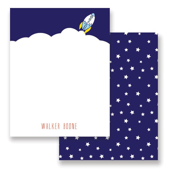 Image of BLast off Stationery + Envelopes