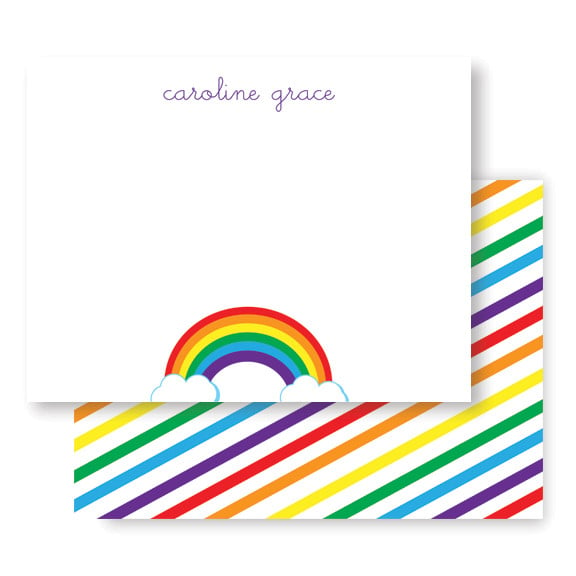 Image of Rainbow Stationery + Envelopes