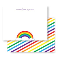 Rainbow Stationery + Envelopes