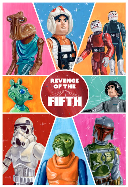 Image of "Revenge of the Fifth" - Print by Jason Chalker (@manlyart)   