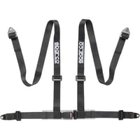 2" 4 point bolt up Racing Harness / Black