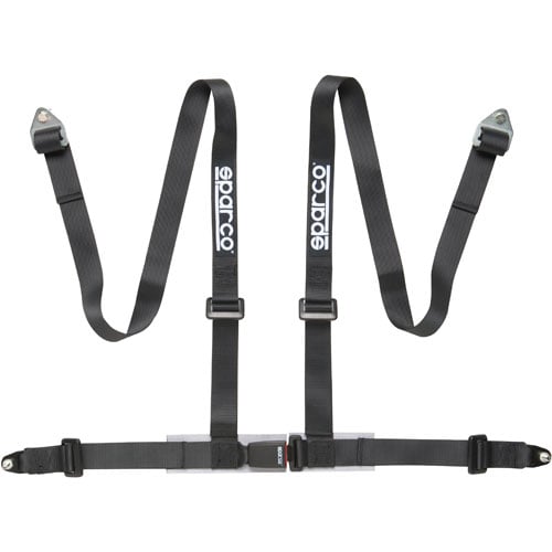 Image of 2" 4 point bolt up Racing Harness / Black