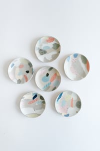 Image 1 of Bright Rainbow Jewelry Dishes