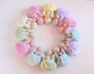 Image of Pocket Mama Dolls ~ pastel assortment