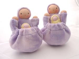 Image of Pocket Mama Dolls ~ pastel assortment