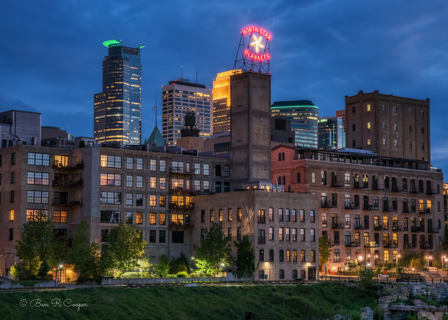 Mill City at Night