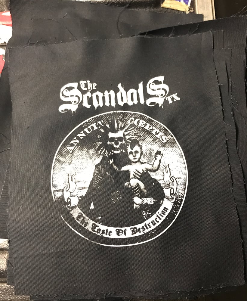 Image of The Scandals TX - Back Patch