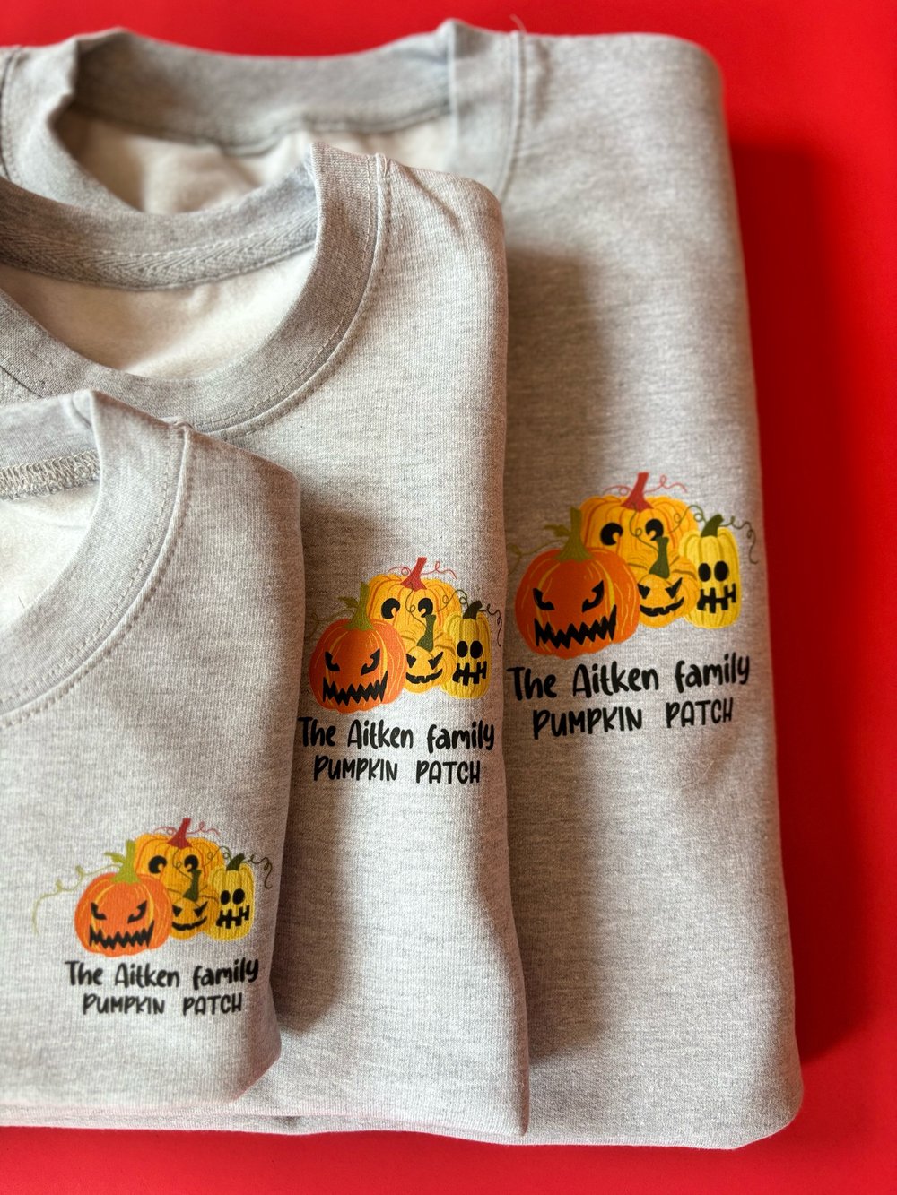 Image of Family pumpkin patch children’s sizes