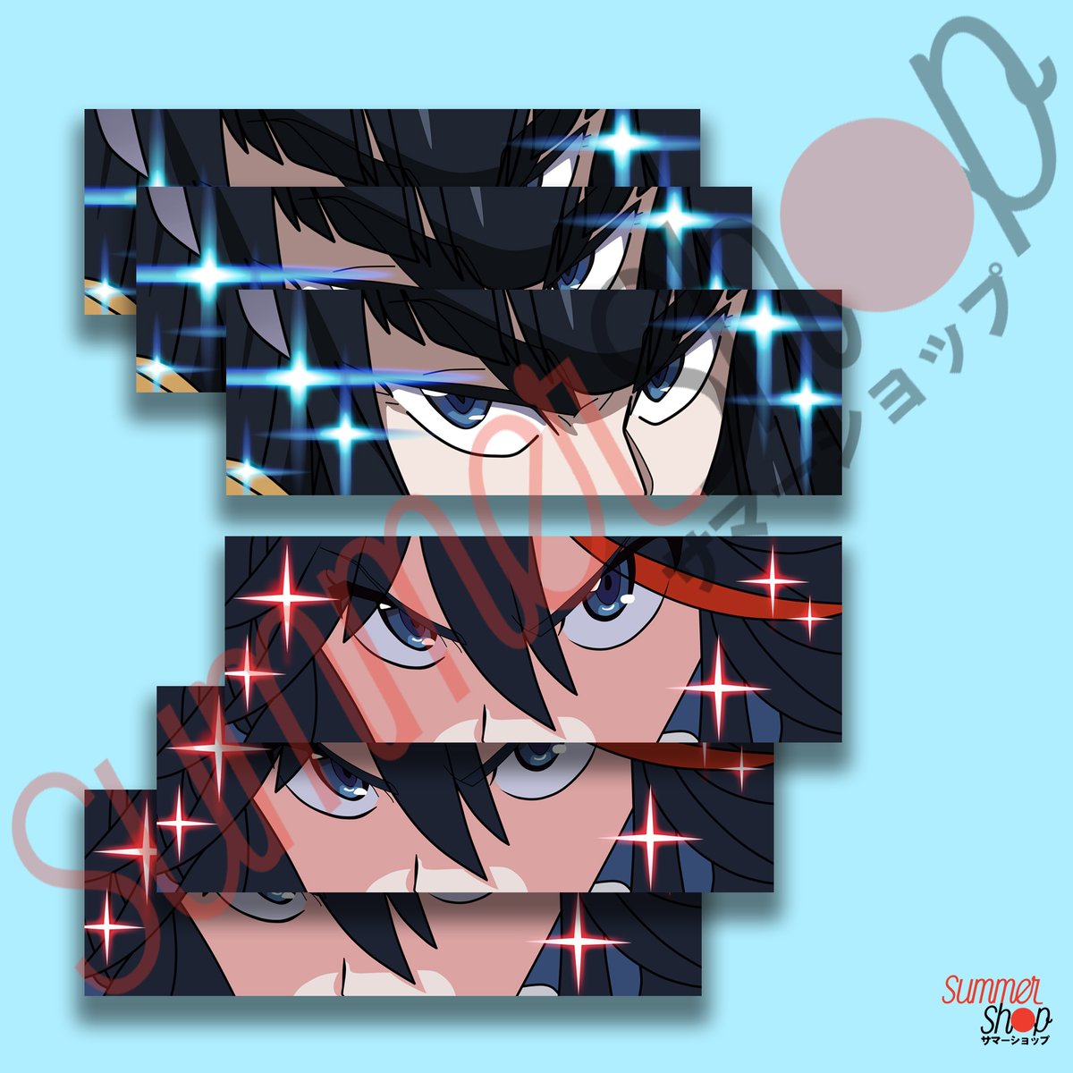 Kill La Kill Kiryuuin Satsuki Ryuko Matoi Pack Separate Summer Shop