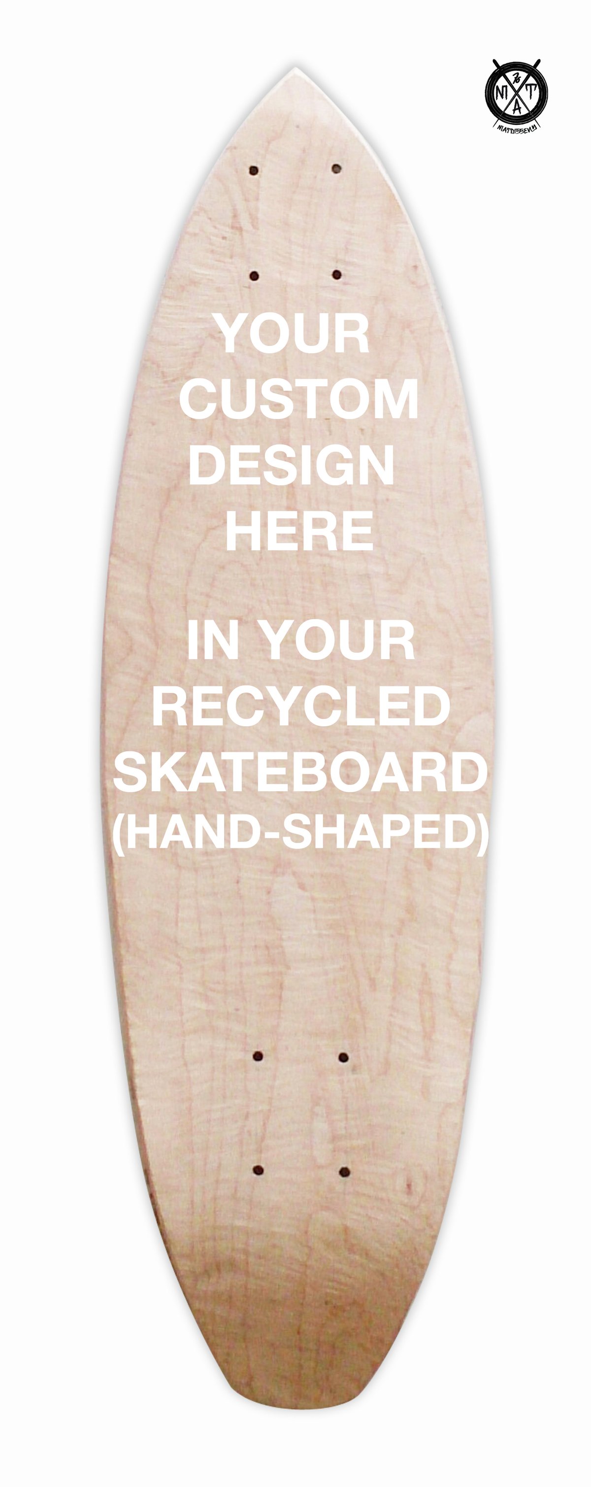Image of Skate Art (Commision Artwork in your recycled Skateboard) Hand-shaped by @matdisseny