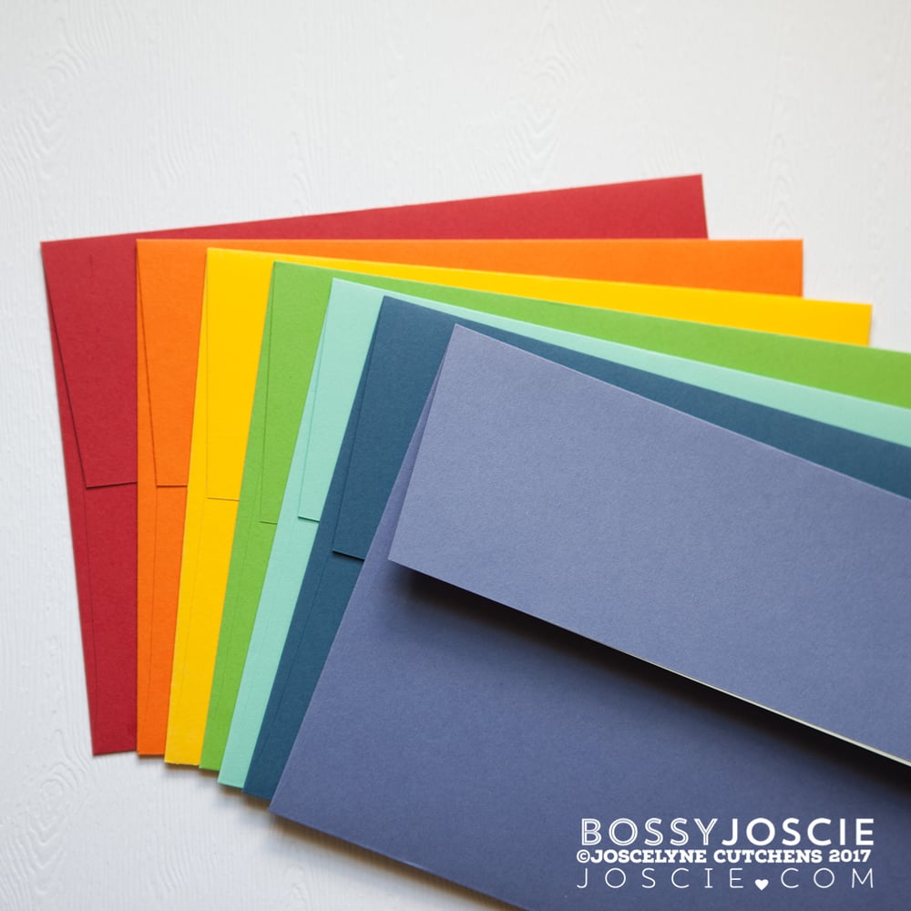 Image of Rainbow Envelopes