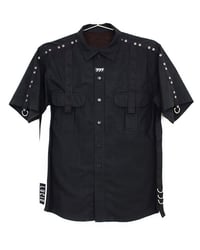 Image 1 of "FULL METAL" BUTTON UP SHIRT