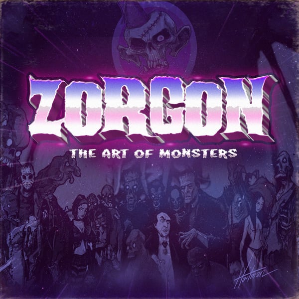 Image of ZORGON - The Art of Monsters CD  price includes shipping