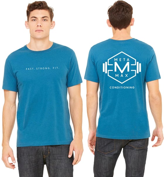 Image of Mens Logo Tee - Blue - Pre Order