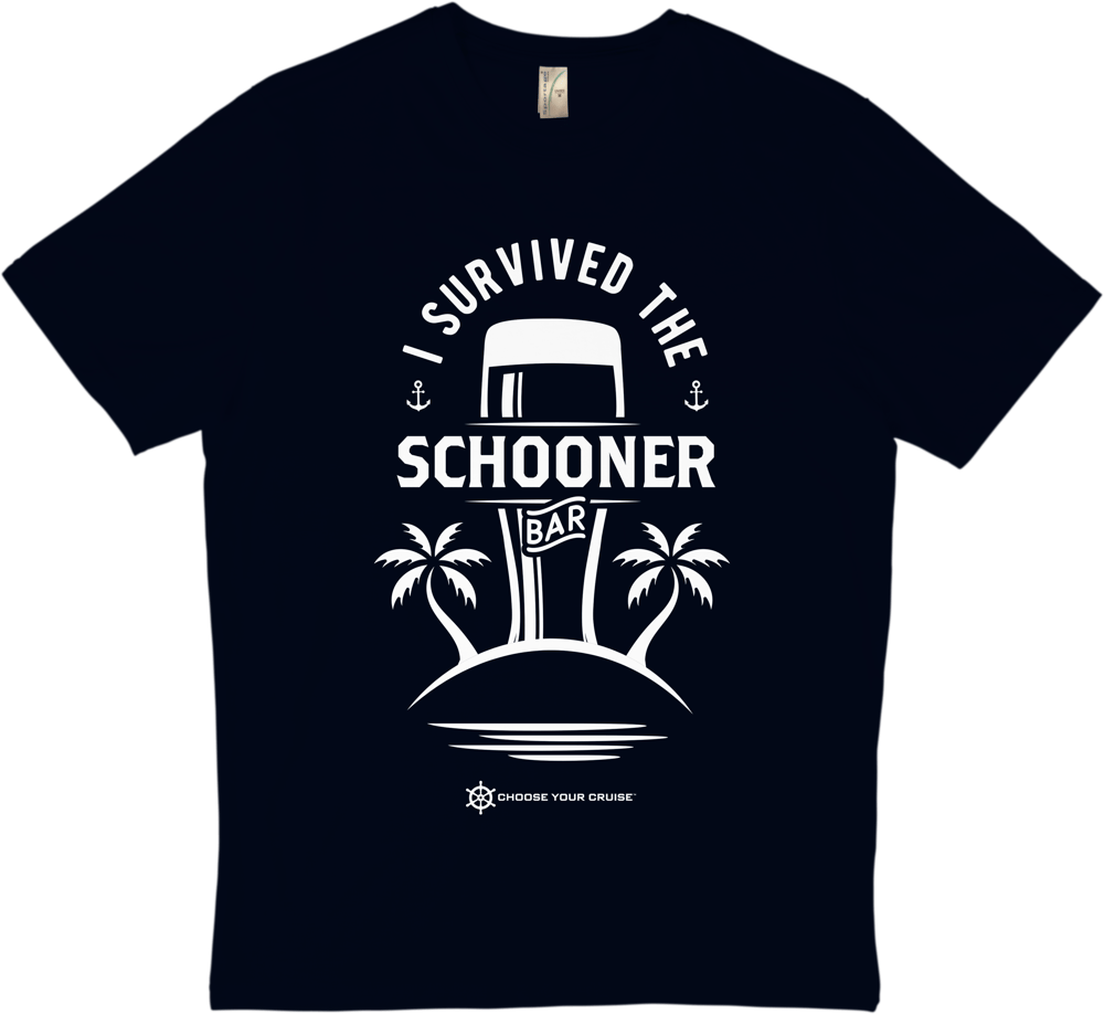Image of 'I Survived The Schooner Bar' T-Shirt