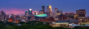 Minneapolis Panorama - 150 Year Star Tribune Anniversary 