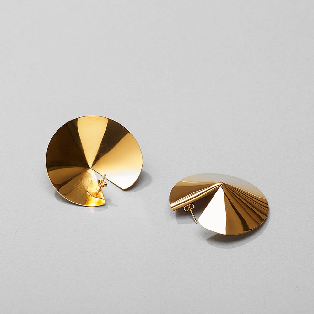 Image of Fortune Cookie earring