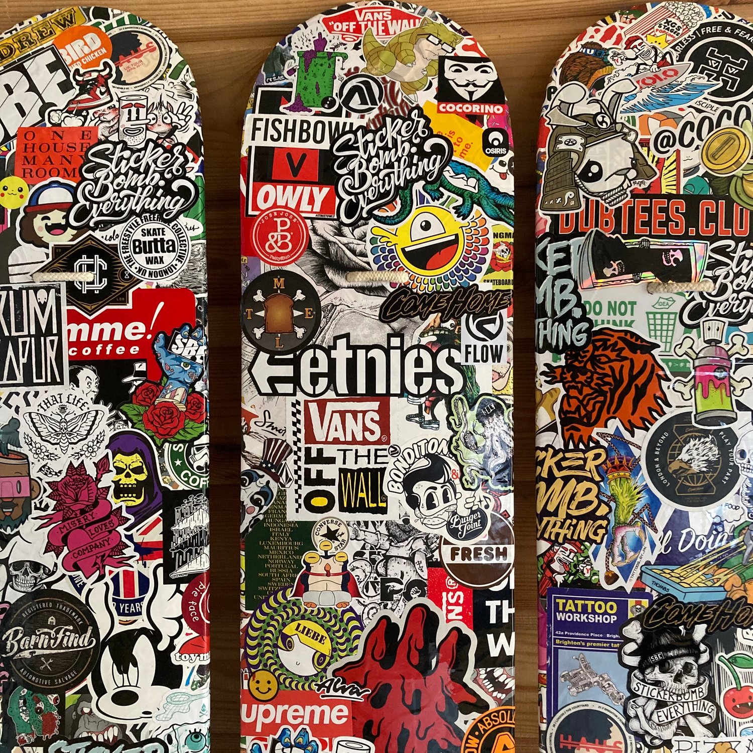 Image of SBE skate deck