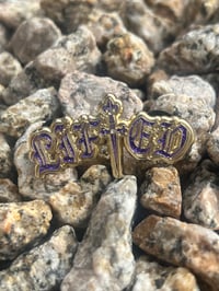 Gold with Purple Glitter - Kobe