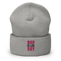 Image 2 of Bad Hair Cuffed Beanie