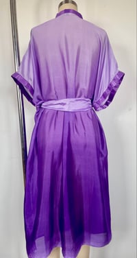 Image 3 of Ombre Silk Robe