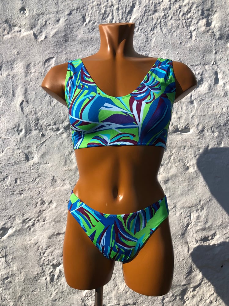 Image of Bikini brasileño Amazonas Verde Claro