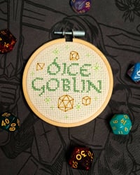 Image 1 of Dice Goblin | Cross Stitch