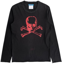 Image 1 of Katharine Hamnett Skull & Crossbones Longsleeve - L