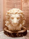 Pride Guardian Lion Head Shaped Soy Wax Candle 