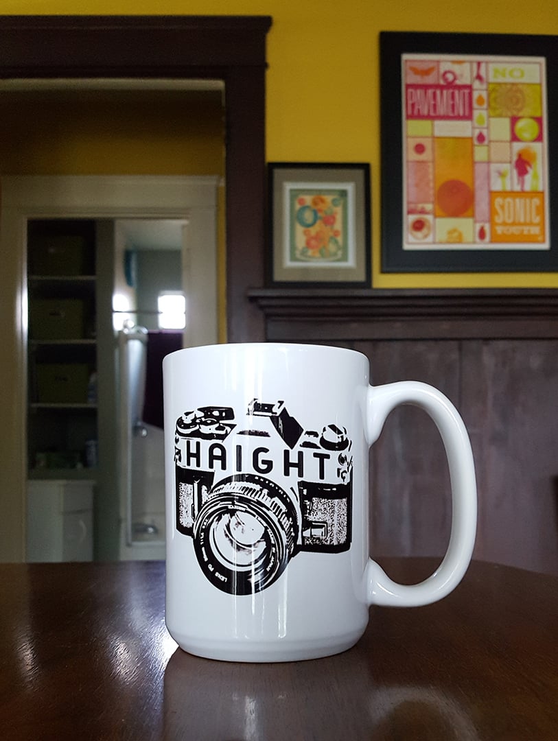 Haight Camera Mug