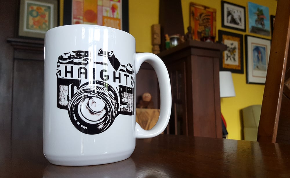 Haight Camera Mug