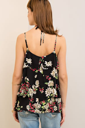 Image of Floral Print Tank/Halter