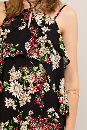 Image of Floral Print Tank/Halter