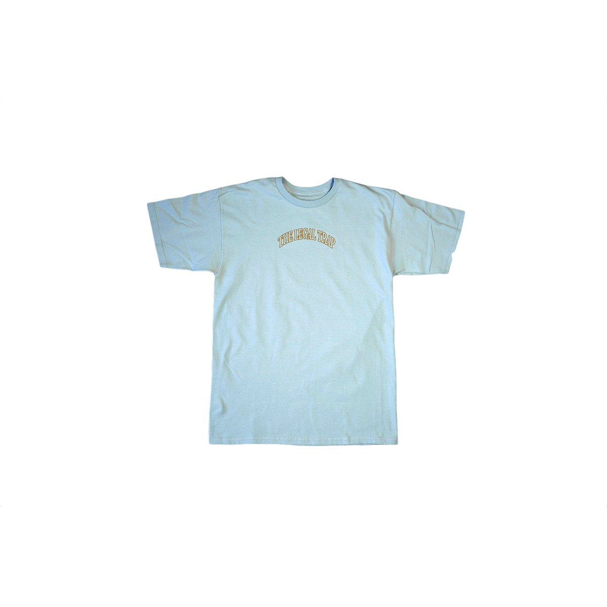 Image of Serif Logo Tee (Maya Blue)