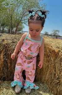 Image 3 of Howdy Cowgirl Romper