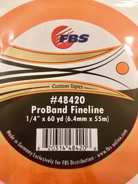 Image 1 of FBS TAPE - ORANGE 1/4