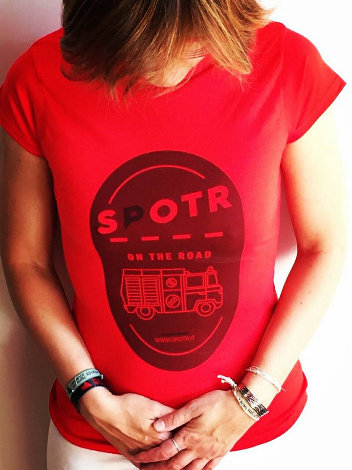 Image of SPOTR - TEES - RED - LADY