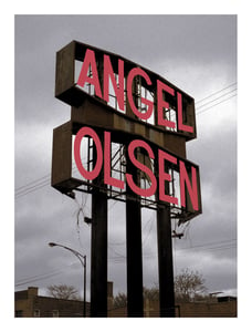 Image of Angel Olsen Primavera Sound 2017 poster
