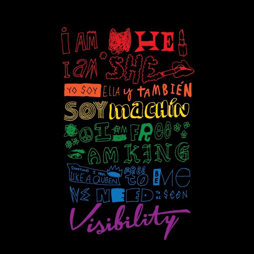 Image of VISIBILITY PRIDE T-SHIRT