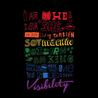 Image 3 of VISIBILITY PRIDE T-SHIRT