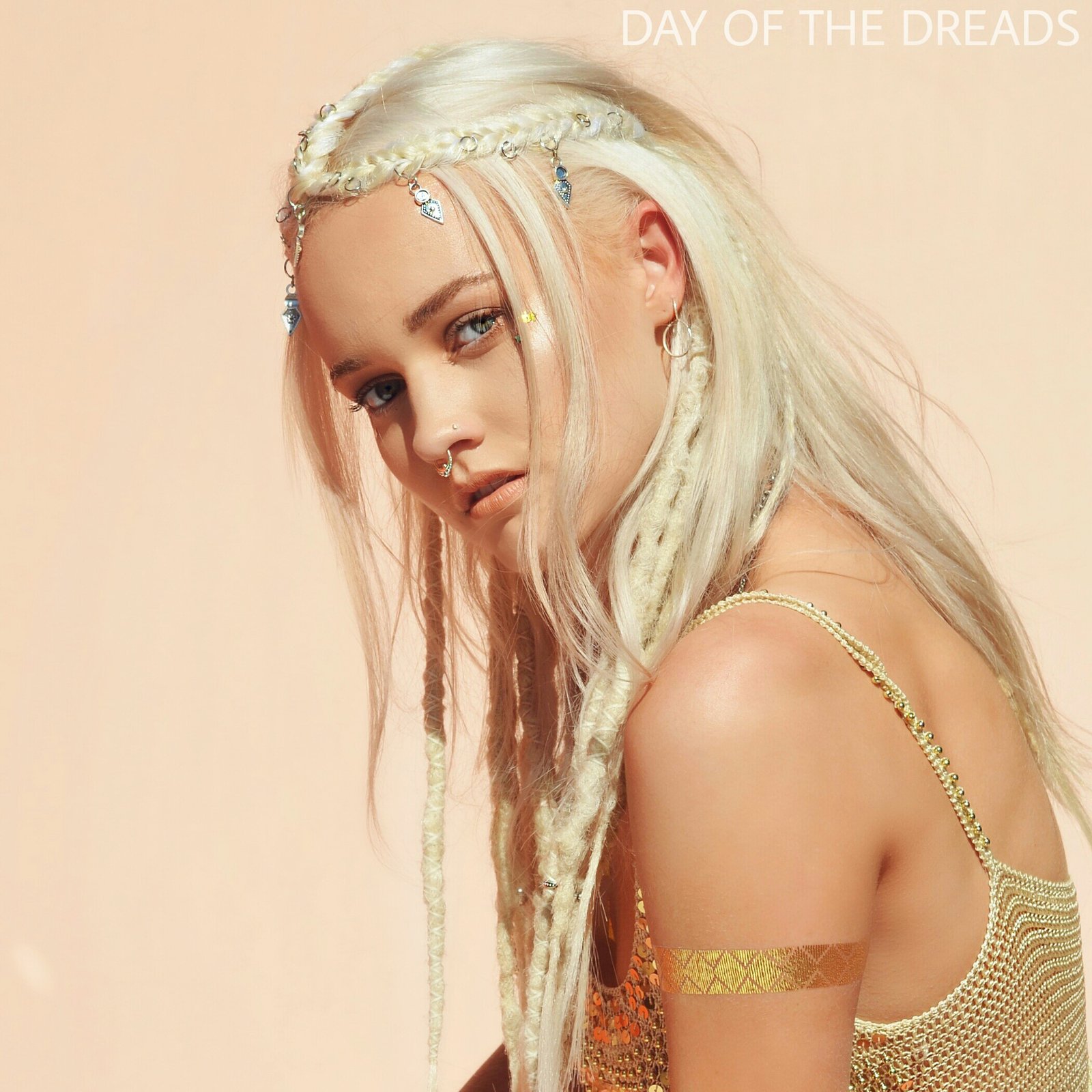 blonde dreadlocks