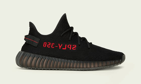 Image of Yeezy Boost 350 V2 "Bred"