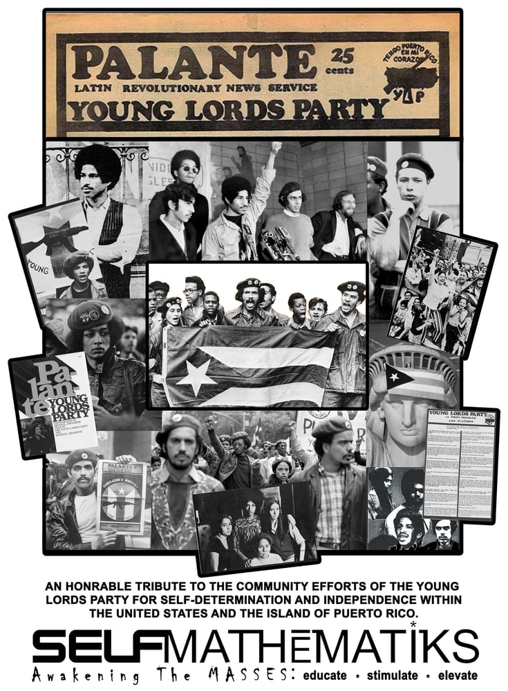 Image of WHITE- YOUNG LORDS PARTY CLASSIC T ORIGINAL- LIMITED SPECIAL EDITION