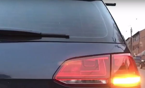 Image of Amber or White Rear Turn Signals Fits: MK7 Golf Models with Clear Turn Lens Only