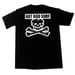 Image of Skull & Bones Tee Short Sleeve ~ HOT ROD SURF ~ Hot Rod Surf ® - Black S/S Shirt