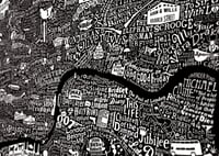 Image 4 of London Film Map (Black Plike)